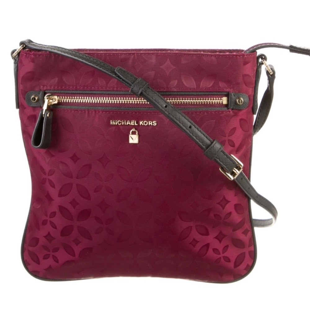 Michael Kors Burgundy Crossbody Bag